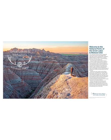 Cartographia-Nagy-tavak és Közép-nyugat USA nemzeti parkjai útikönyv - Lonely Planet (angol)-9781838696108