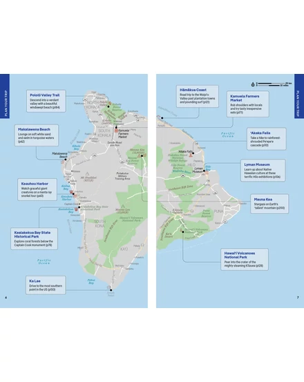 Hawaii The Big Island útikönyv Lonely Planet (angol)