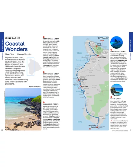 Hawaii The Big Island útikönyv Lonely Planet (angol)