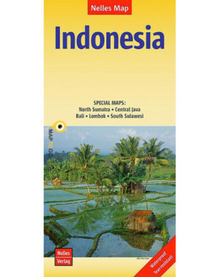Cartographia Indonézia térkép 9783865740946