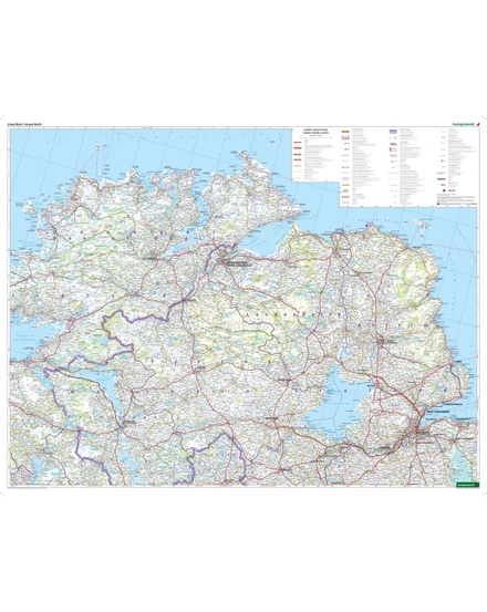 Írország 3 részes szabadidő- és autótérkép szett - Freytag