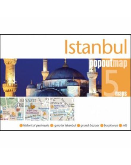 Cartographia Isztambul PopOut várostérkép 9781910218242
