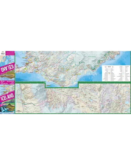 Cartographia Izland trekking térkép-Expressmap-9788361155782