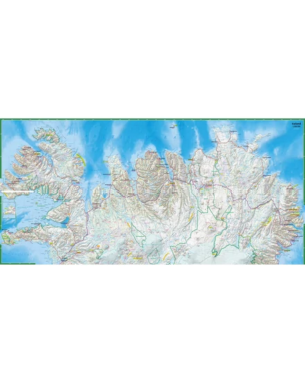 Cartographia Izland trekking térkép-Expressmap-9788361155782