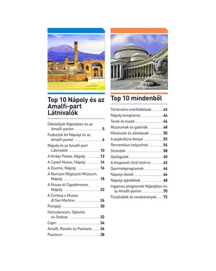 Cartographia  -  Nápoly és az Amalfi-part útikönyv TOP10 - Lingea 9789635051304