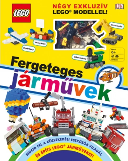 Cartographia LEGO - Fergeteges járművek 9789633049372