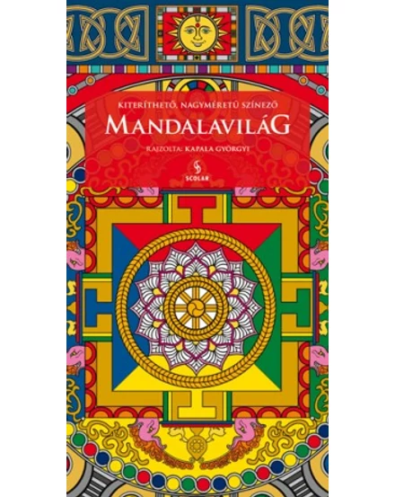 Cartographia Mandalavilág óriás színező - Scolar 9789632446318
