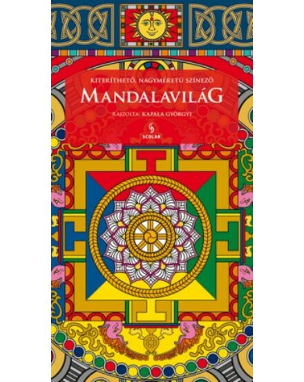 Cartographia Mandalavilág óriás színező - Scolar 9789632446318