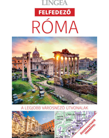 Cartographia Róma felfedező útikönyv térképpel 9786155663451