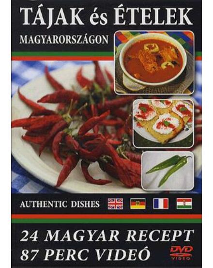 Cartographia Tájak és ételek Magyarországon többnyelvű DVD 5999880987158