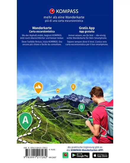 Cartographia K 2497 Észak-Szardínia turistatérkép - 4 részes szett 9783991217282