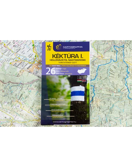 Kéktúra I. turistatérkép szett (Északi-középhegység) - Hollóháza-Nagymaros