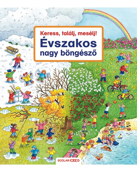 Cartographia  Keress, találj, mesélj! Évszakos nagy böngésző - Scolar-9789635095162