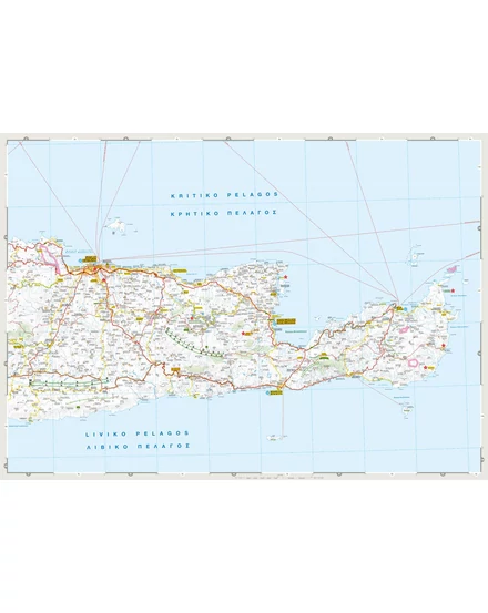 Cartographia-Kréta térkép- Marco Polo-9783575016508