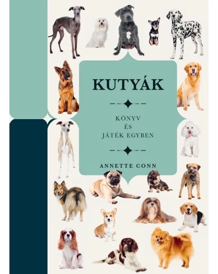 Cartographia Kutyák - Könyv és játék egyben - Kossuth-9789635440801