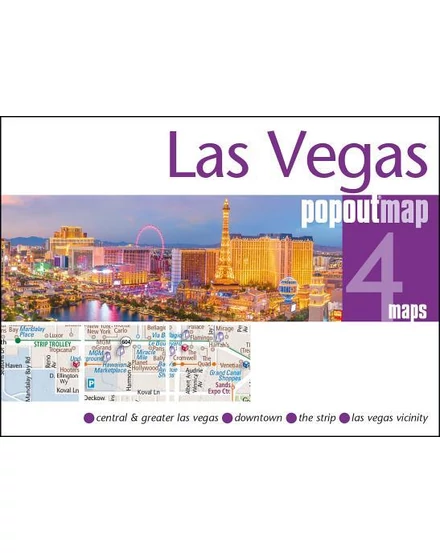 Cartographia Las Vegas PopOut várostérkép 9781910218693