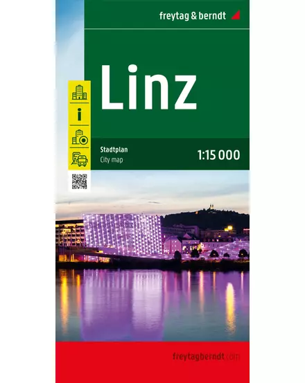 Cartographia Linz várostérkép-Freytag-9783707921175