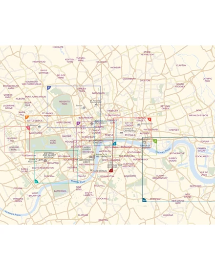 Cartographia London zsebútikönyv (angol) 9782067212930
