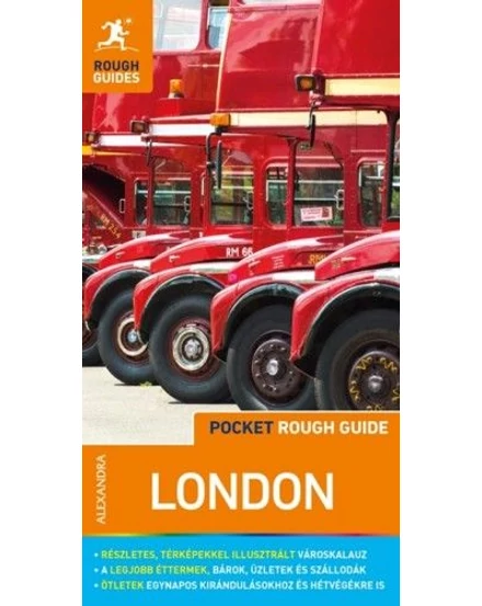 Cartographia London (Pocket Rough Guides) útikönyv térképmelléklettel - Alexandra 9789634472063