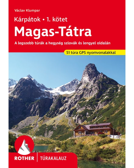 Cartographia Magas-Tátra Rother túrakalauz 9786158207935