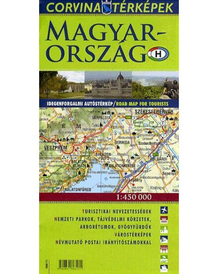 Magyarország idegenforgalmi autóstérkép
