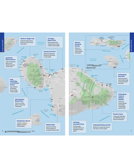 Maui útikönyv Lonely Planet (angol)