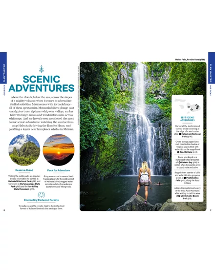 Maui útikönyv Lonely Planet (angol)