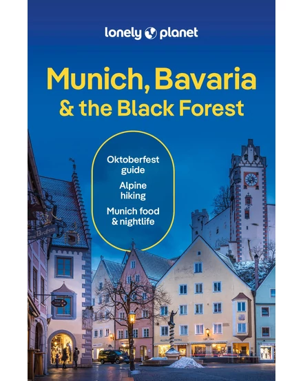 Cartographia München, Bajorország (Bavaria), Fekete-erdő útikönyv Lonely Planet (angol) 9781838698362