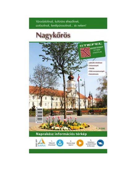 Cartographia Nagykőrös várostérkép 9789639939967