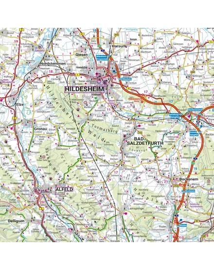 Cartographia Németország, 10 darabos térképszett - Freytag 9783707922097