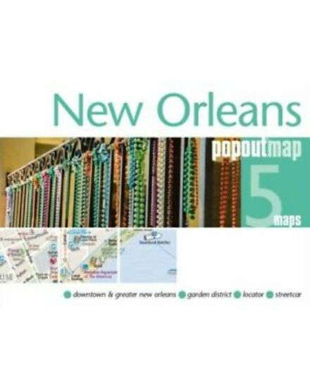 Cartographia New Orleans PopOut várostérkép - Compass Maps 9781910218563