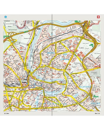 Cartographia Svájc résztérkép - Svájc Nyugat - Marco Polo-9783575016584