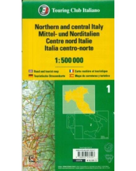 Cartographia  - Olaszország - Észak autótérkép