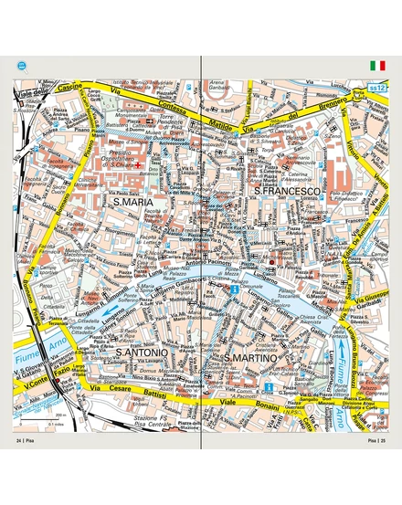 Cartographia Olaszország résztérkép -  Toszkána térkép - Marco Polo-9783575016560