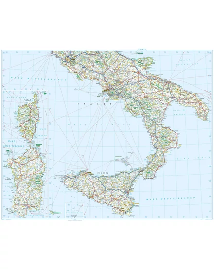 Cartographia-Olaszország térkép-ADAC-9783826422911