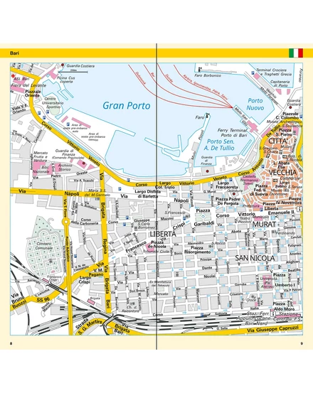 Cartographia-Olaszország térkép-ADAC-9783826422911