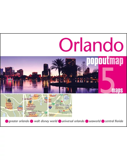 Cartographia Orlando PopOut várostérkép 9781910218792