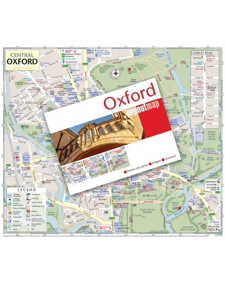 Cartographia Oxford PopOut várostérkép 9781914515460