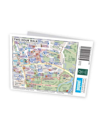 Cartographia Oxford PopOut várostérkép 9781914515460