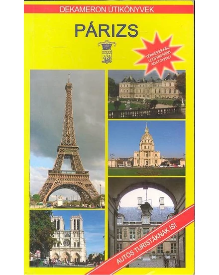 Cartographia Párizs útikönyv 9789639331600