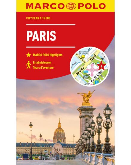 Cartographia Párizs várostérkép-Marco Polo-9783575017048