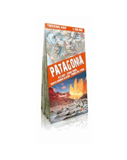 Cartographia Patagónia trekking térkép 9788361155621