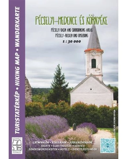 Cartographia Pécselyi-medence és környéke turistatérkép 9786158103138
