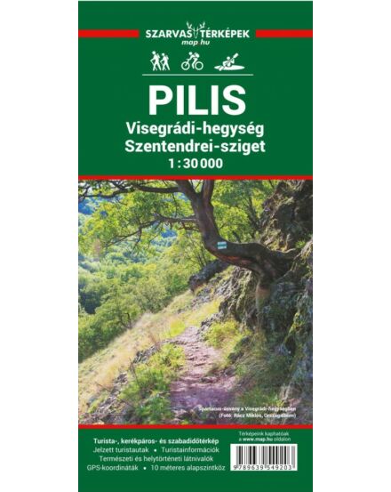 Cartographia Pilis, Visegrádi-hegység turistatérkép 9789639549203