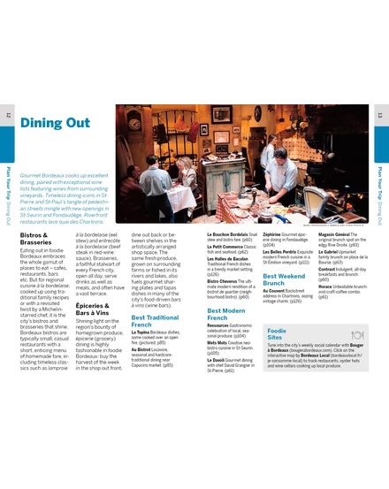 Bordeaux Pocket útikönyv Lonely Planet (angol)