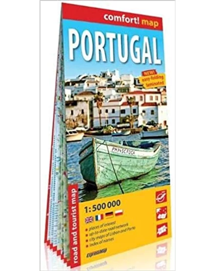 Cartographia Portugália Comfort térkép - Expressmap 9788380466937