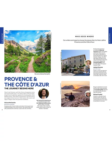 Provence & Cote d'Azur útikönyv Lonely Planet (angol)