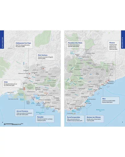 Provence & Cote d'Azur útikönyv Lonely Planet (angol)