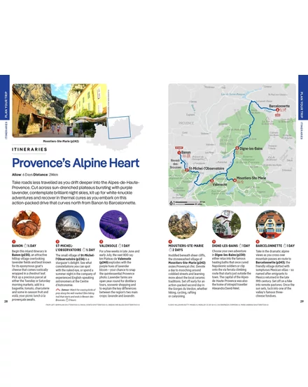Provence & Cote d'Azur útikönyv Lonely Planet (angol)