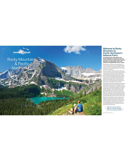 Cartographia-Sziklás-hegység és Csendes-Óceán ÉNY-i rész nemzeti parkjai útikönyv - Lonely Planet (angol)-9781838696085